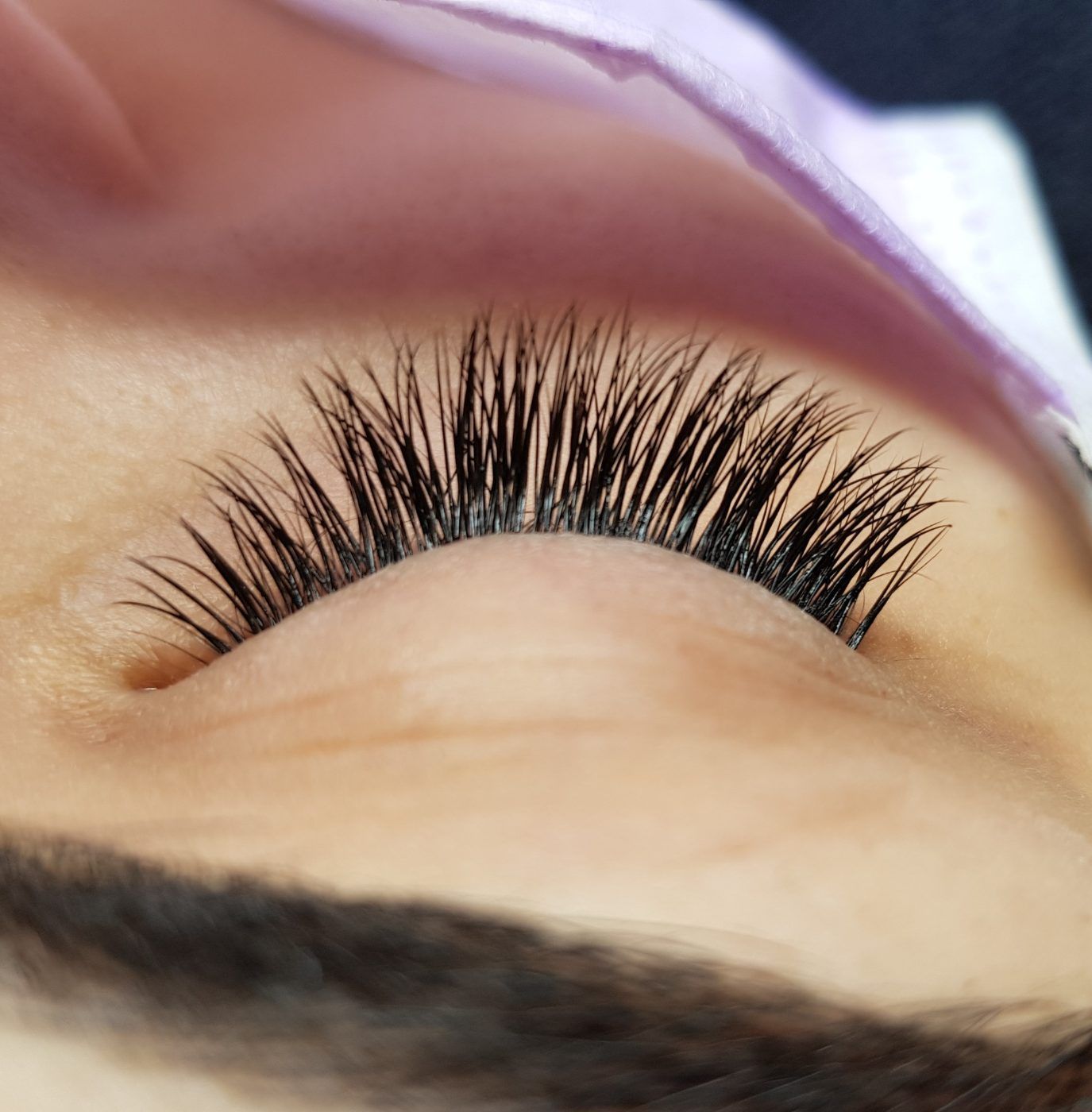 Extensiones de pestañas